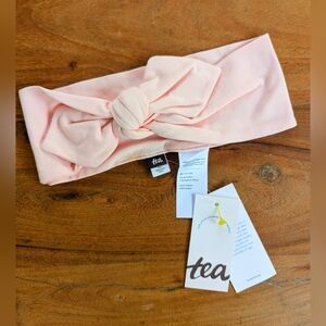 Tea Collection Blush Pink Bow Headband